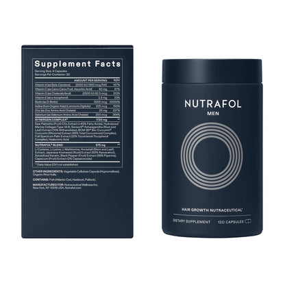 Nutrafol Men's Hair Growth Pack (3-Month Supply, 90 days)